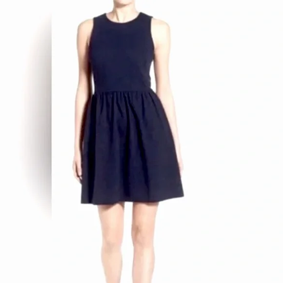 women's dusty blue dresses Charming Long Sleeve Mini Dress | Dusty Blue | Womens main image 1
